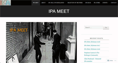 Desktop Screenshot of ipameet.com